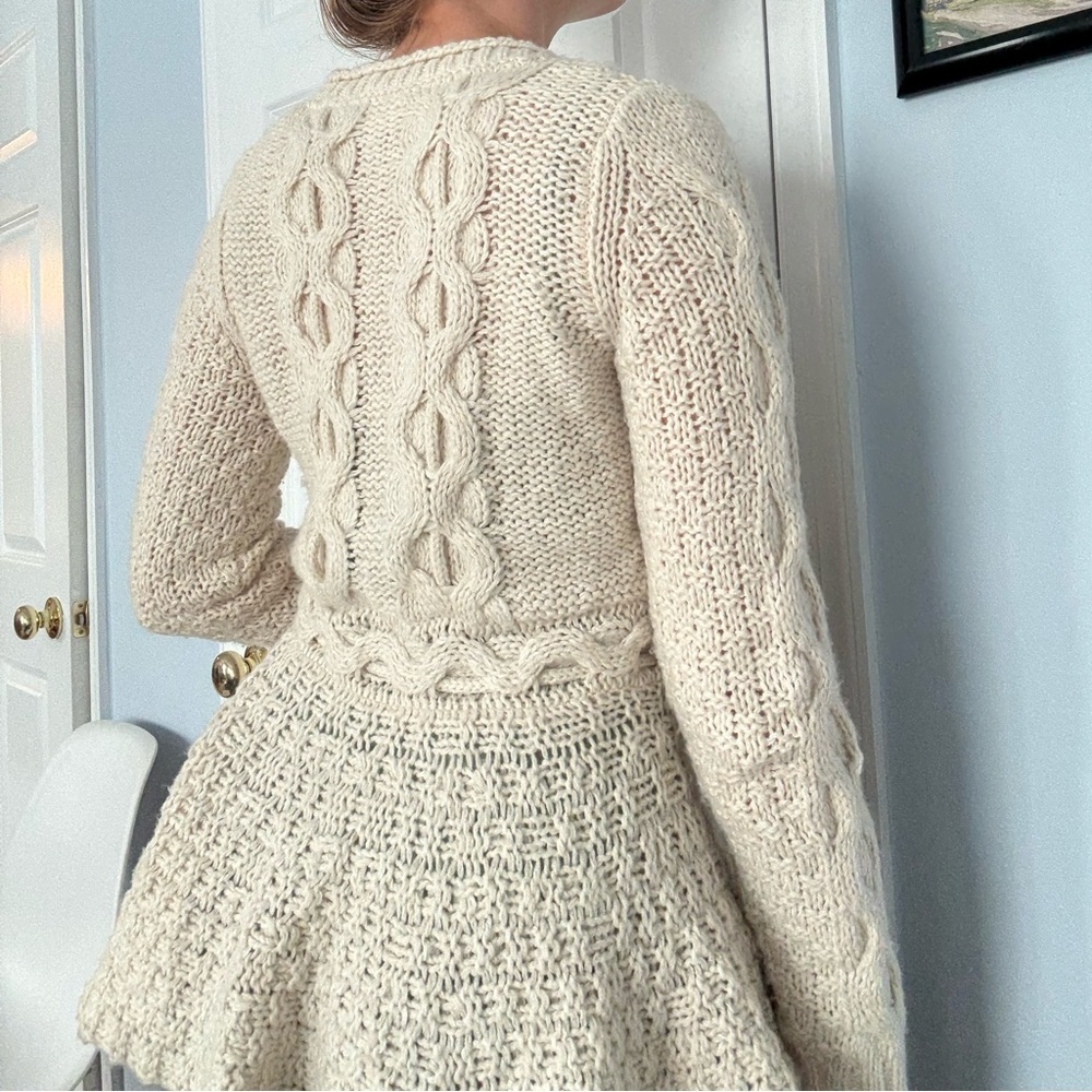 Cozy Cream Cable Knit Sweater - Picture 11 of 11